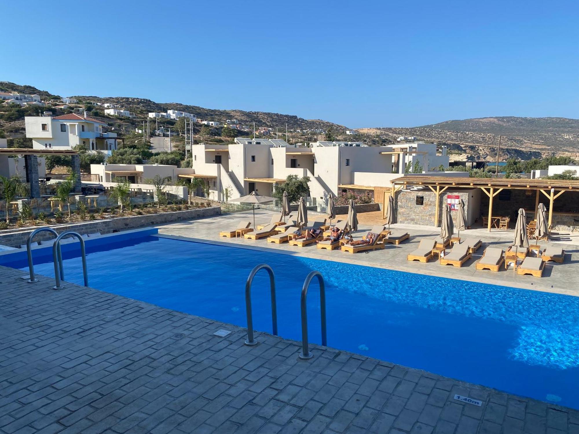 Helios Beach Hotel & Bungalows Lakki  Bagian luar foto