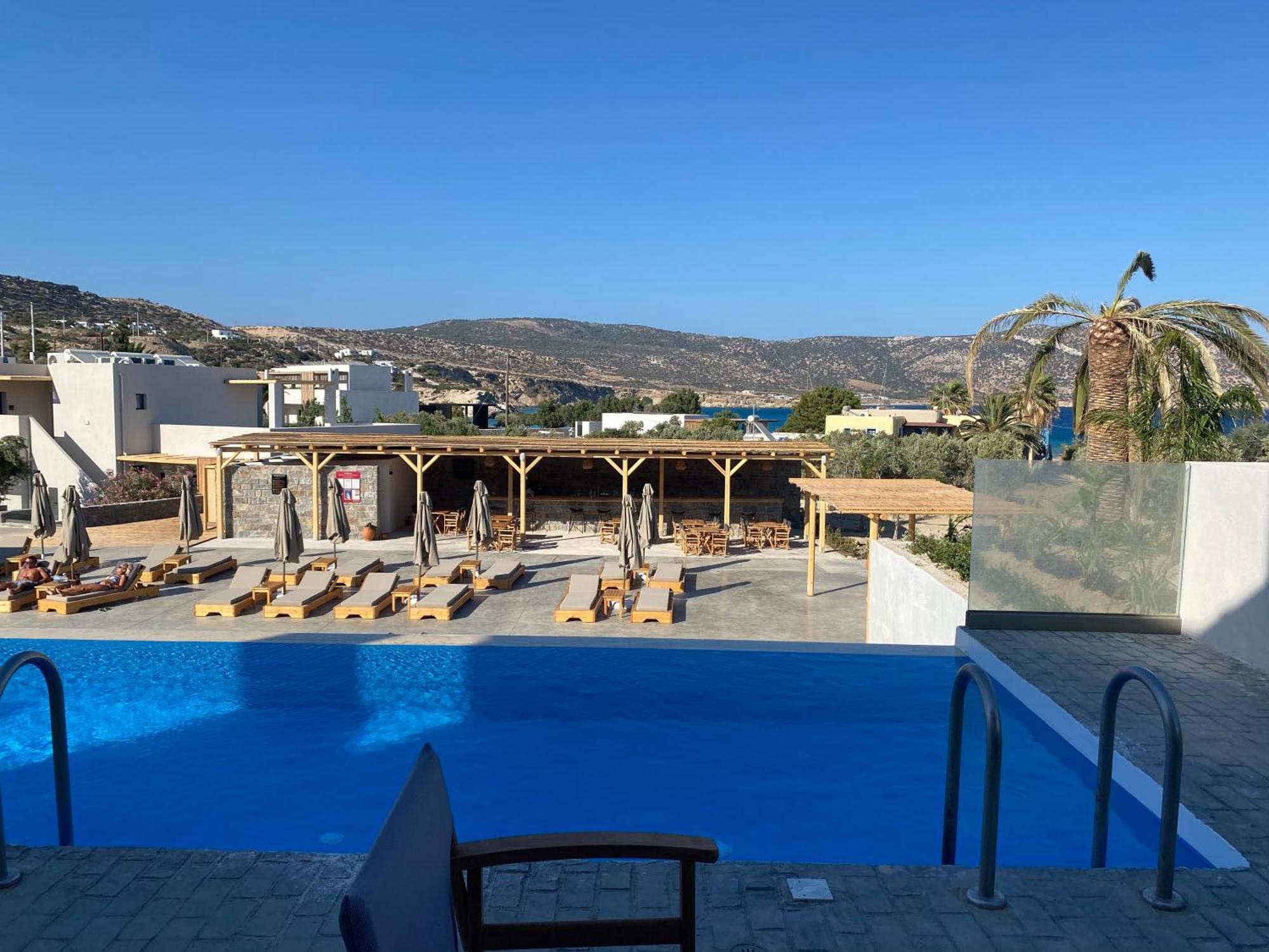 Helios Beach Hotel & Bungalows Lakki  Bagian luar foto