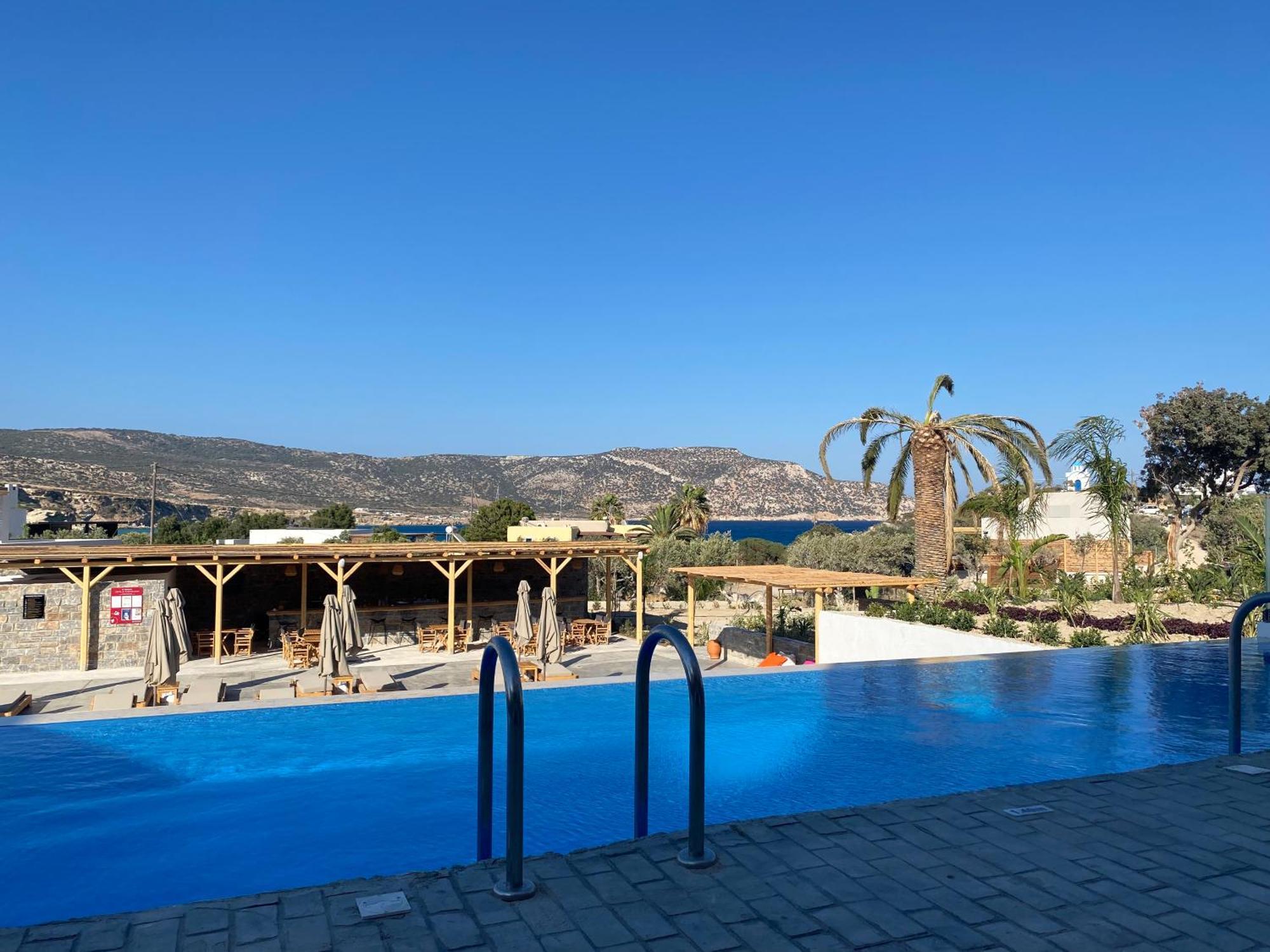 Helios Beach Hotel & Bungalows Lakki  Bagian luar foto